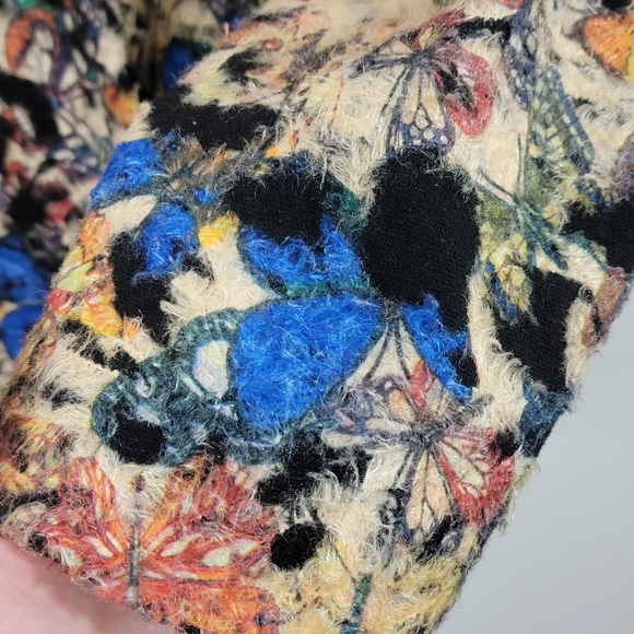 Peck & Peck Autumn Days Butterfly Jacquard Blazer Jacket - Picture 9 of 14